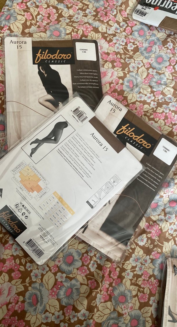 Bej Baskılı Bohem Midi Kadın Çorap - Görsel 3