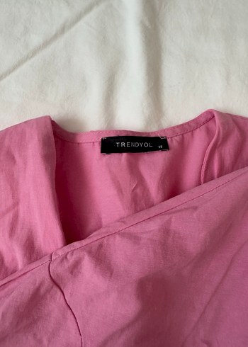 Nakışlı Pembe Bohem tshirt - Görsel 4