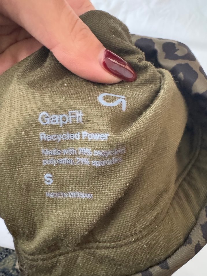 Kahverengi Leopar Desenli Spor Sütyen - Görsel 3