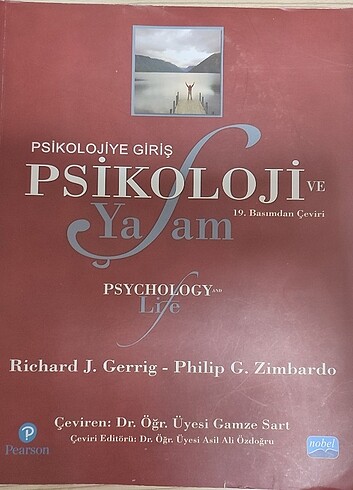 Psikoloji ve Yaşam Psikolojiye Giriş Richard J. Gerrig - Philip 