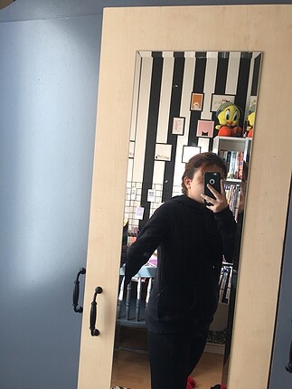 Addax Siyah sweatshirt