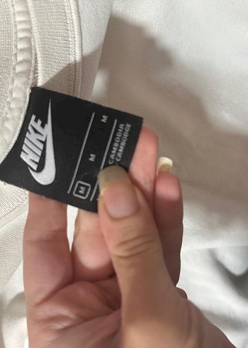 Nike Beyaz Oversize Nike Sweatshirt