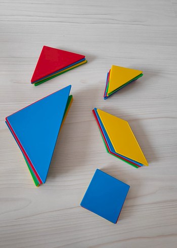 Diğer Renkli Eğitici Geometrik Şekiller Seti
