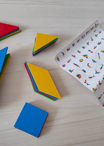  Beden Renkli Eğitici Geometrik Şekiller Seti