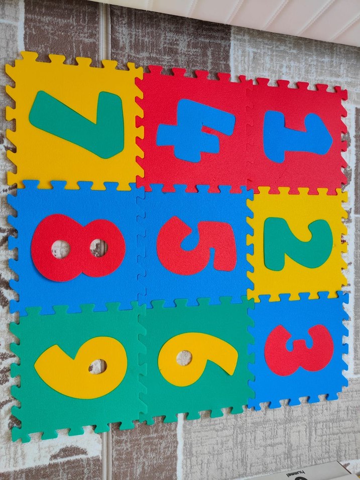 Renkli Sayılarlı Çocuk Oyun Matı - Görsel 2