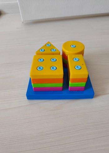 Renkli Eğitici Şekil ve Renk Blokları - Görsel 2