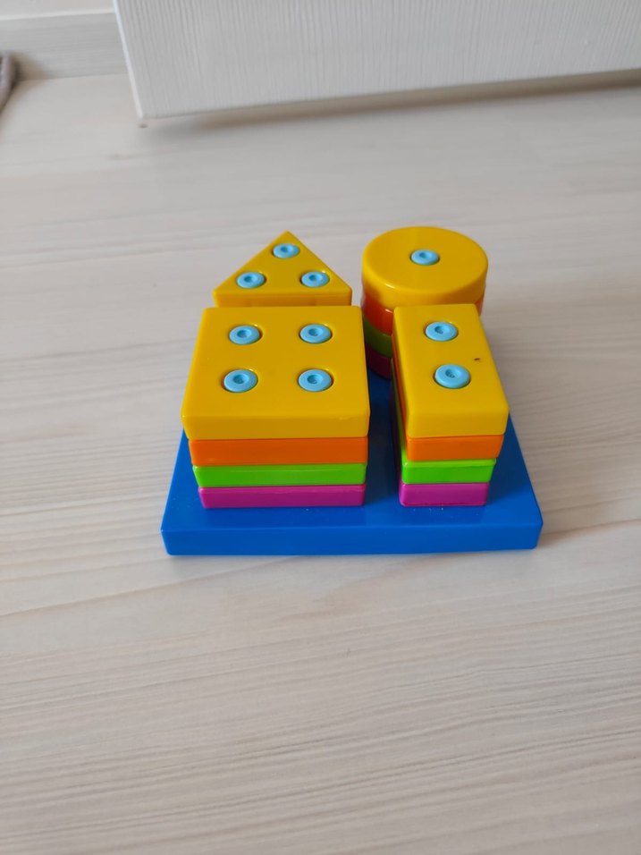 Renkli Eğitici Şekil ve Renk Blokları - Görsel 2