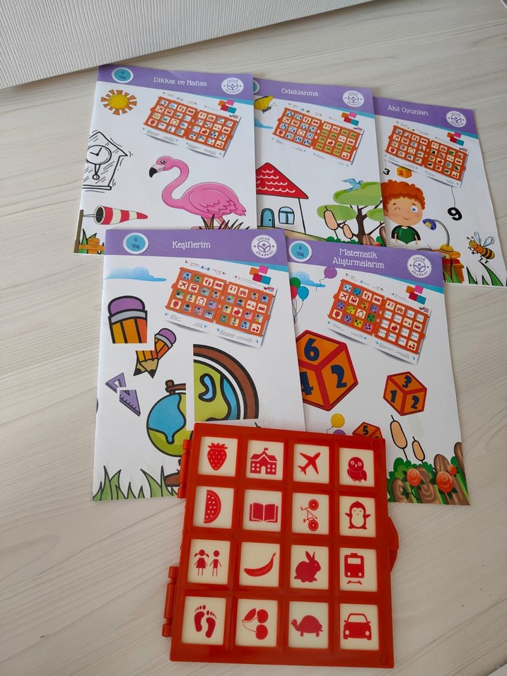 4 Yaş Dikkat Seti Eğitim Oyuncağı - Görsel 2