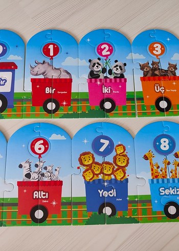 Temel Kavramlar Tren Eğitici Oyuncak - Görsel 2