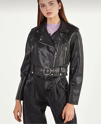 Bershka Deri Ceket