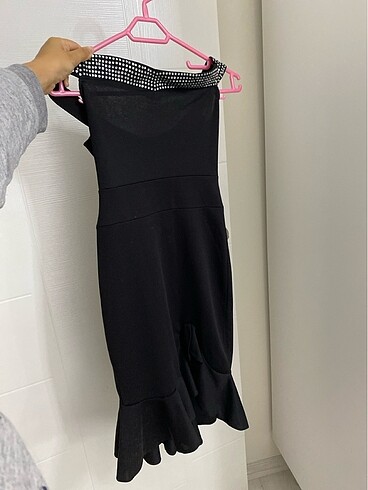 Siyah elbise - Görsel 4