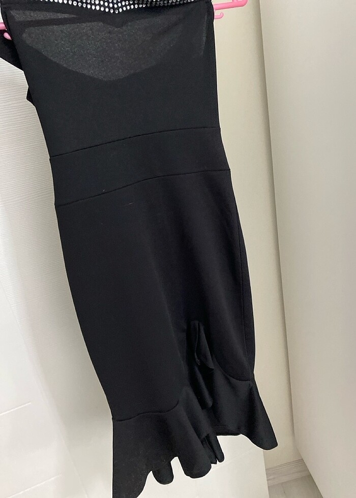 Siyah elbise - Görsel 3