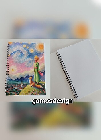 Çizgisiz defter 100sayfa