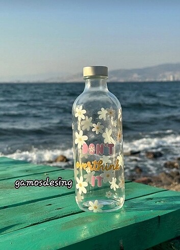 Kawaii tarzı cam şişe 500ml