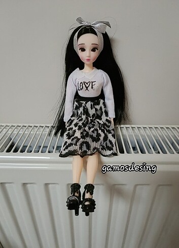  Beden Kawaii bjd oyuncak bebek 30cm 