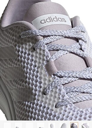 35 Beden mor Renk Adidas yürüyüş ve koşu ayakkabısı