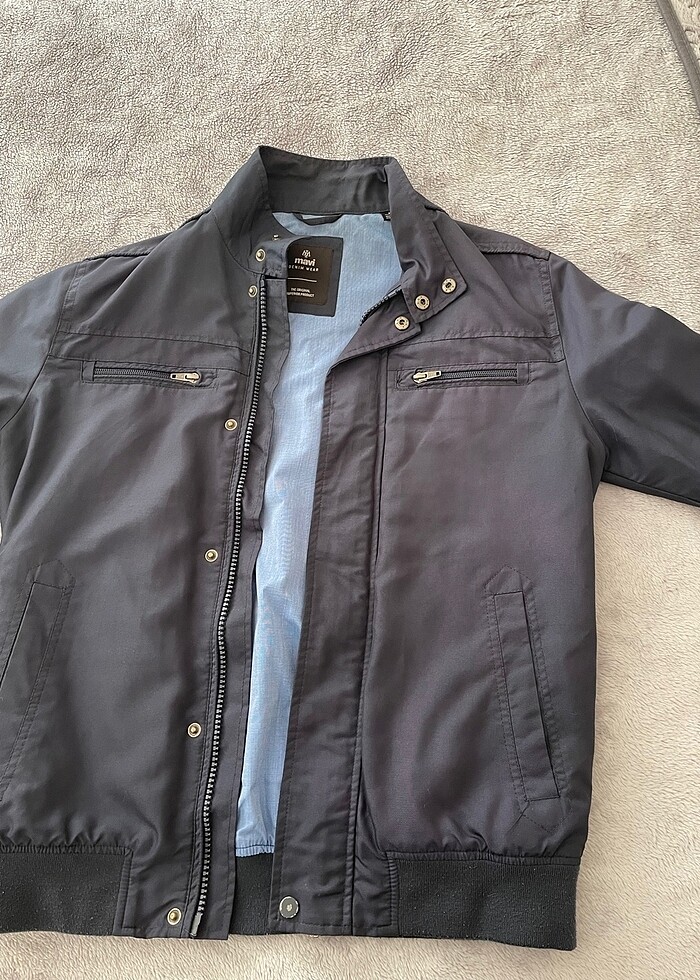 Mavi erkek ceket - Görsel 4