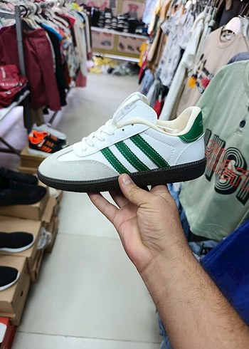 Adidas Beyaz Gri Spor Ayakkabi Samba