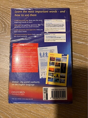 Oxford essential dictionary sözlük