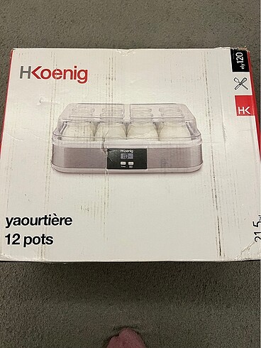 Hkoening yoğurt makinası