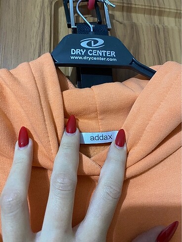 universal Beden turuncu Renk kapüşonlu sweatshirt