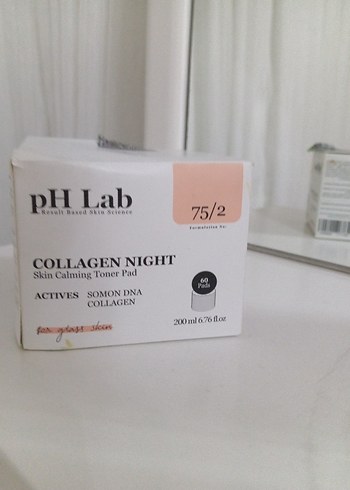 Ph Lab Collagen Night Somon DNA'lı Toner Pad 60'lı - Görsel 3