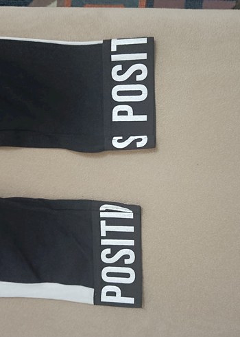 Gri Baskılı Kız Taytı - Görsel 3