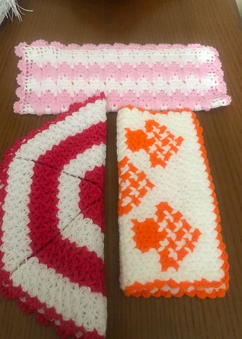 Renkli Örgü Banyo lifi - Görsel 2