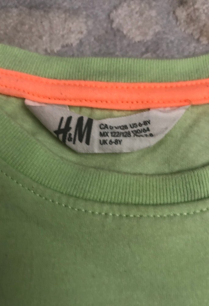 H&M kız Çocuk Payetli Dinozor Tişört - Görsel 5