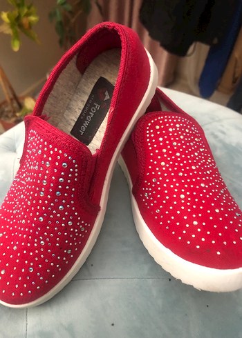 Kız çocuk Taşlı Spor Ayakkabı - Görsel 2