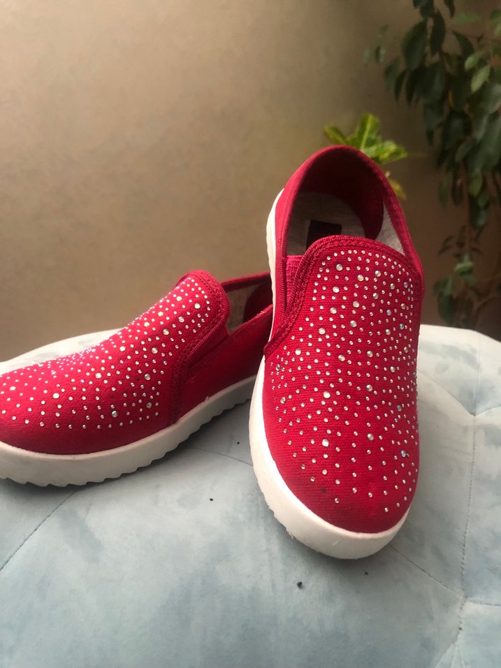 Kız çocuk Taşlı Spor Ayakkabı - Görsel 3