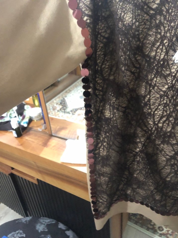 Dantel Detaylı Kapüşonlu Tunik - Görsel 5