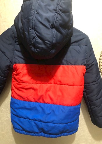 Renkli Fermuarlı Erkek Çocuk Mont - Görsel 4