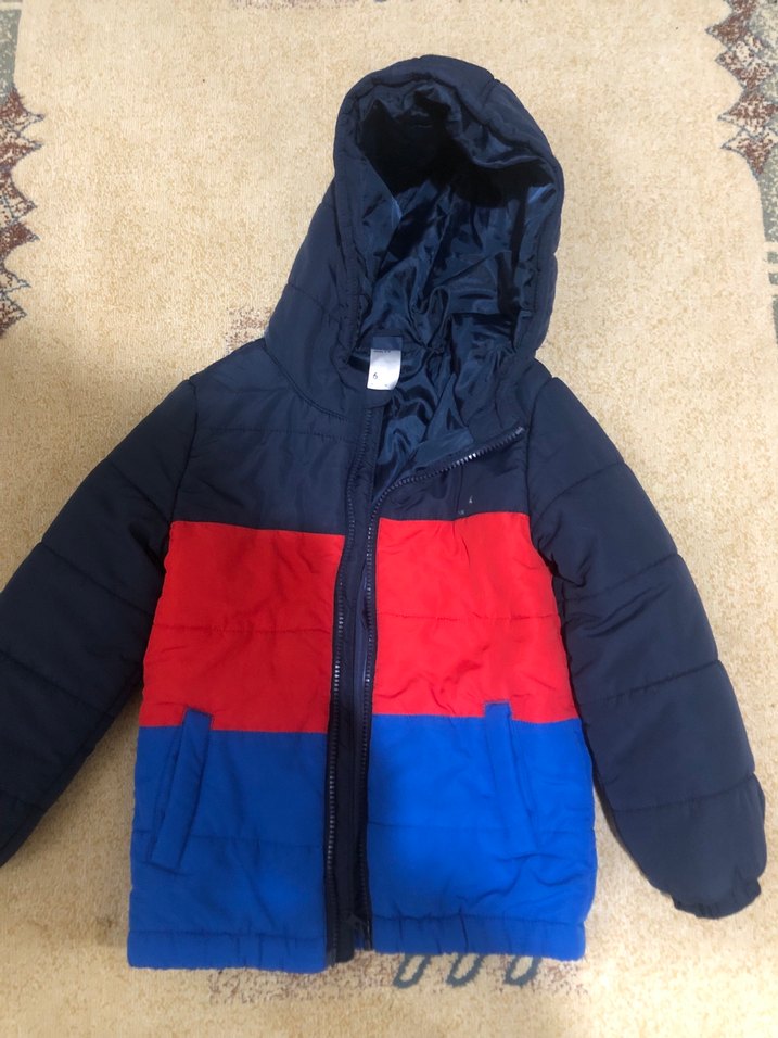 Renkli Fermuarlı Erkek Çocuk Mont - Görsel 2