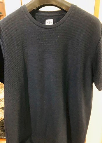 Zara lacivert Erkek Tişört - Görsel 3