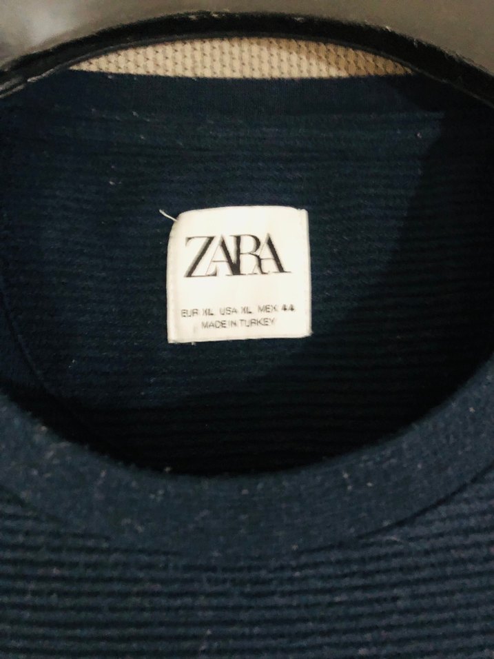 Zara lacivert Erkek Tişört - Görsel 4