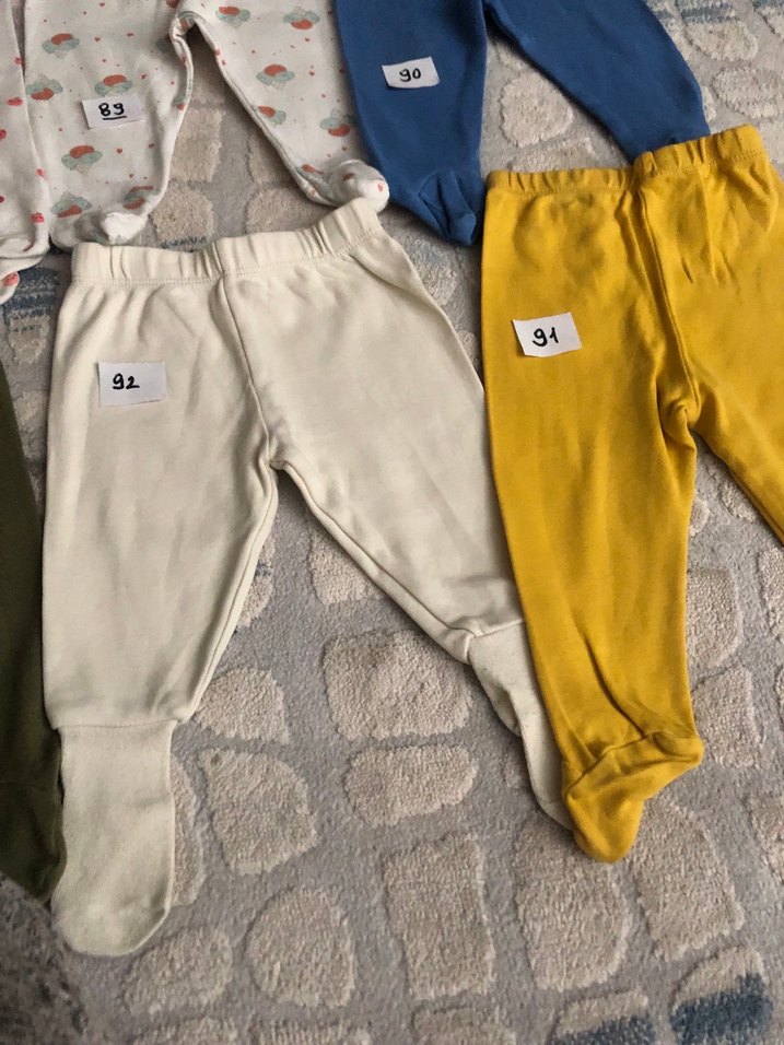 Kız Çocuk Çok Renkli Rahat Pantolonlar - Görsel 5