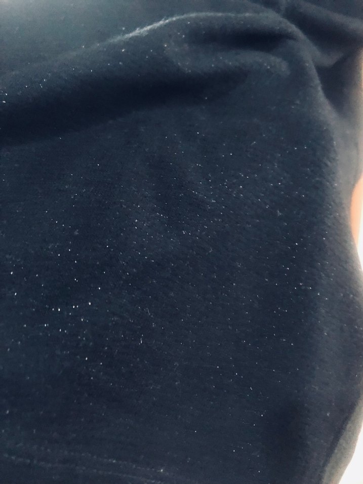 Mavi Yüksek Yakalı kolsuz tişört - Görsel 4