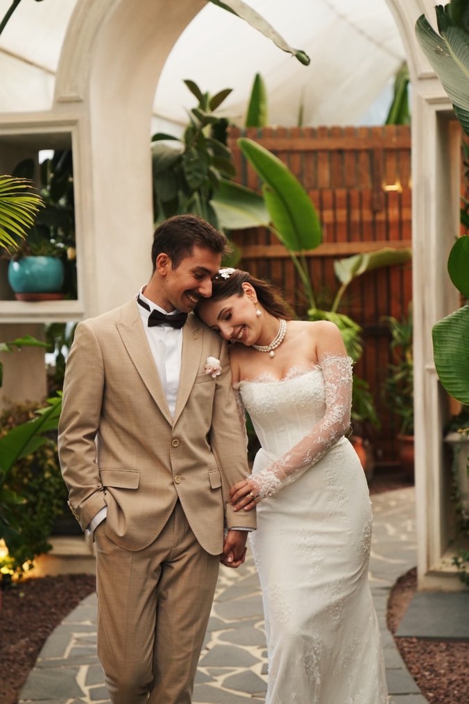 Fransız Dantelli Gelinlik - Görsel 3