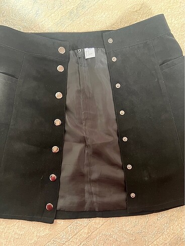 34 Beden h&M süet etek