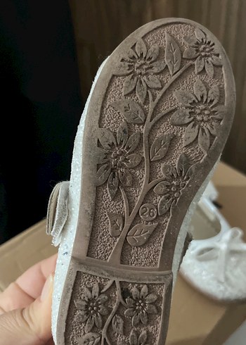 Kız Çocuk Beyaz Tokalı Babet Ayakkabı - Görsel 3