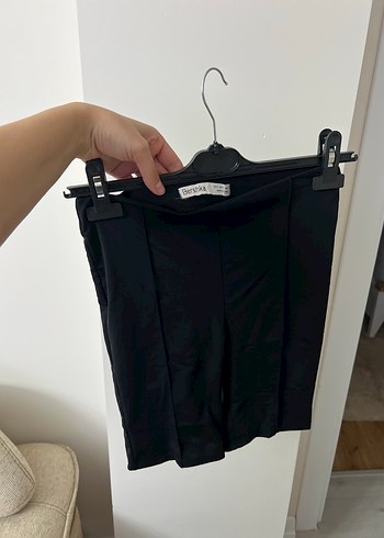 Bershka Siyah biker tayt - Görsel 2