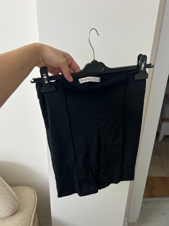 Bershka Siyah biker tayt - Görsel 2