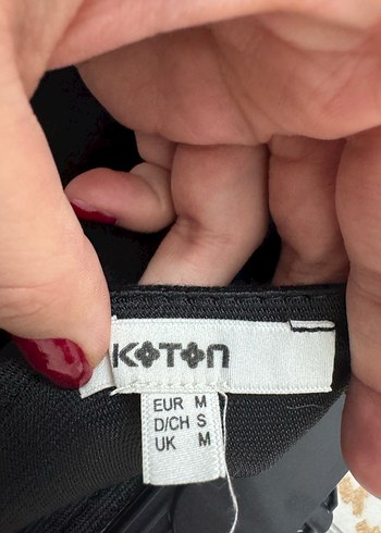 Siyah Beyaz Zebra Desenli Midi Etek - Görsel 4