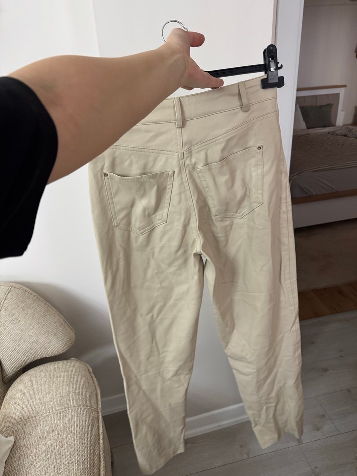 Zara Kadın deri Pantolon - Görsel 3