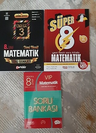 8 sınıf test kitapları