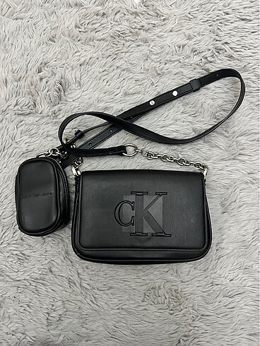 Calvin Klein ikili Siyah Çanta