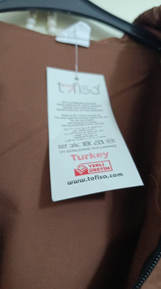 Kahverengi Fermuarlı Uzun yağmurluk - Görsel 5