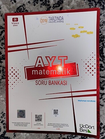 AYT MATEMATİK SORU BANKASI ÜÇDÖRTBEŞ