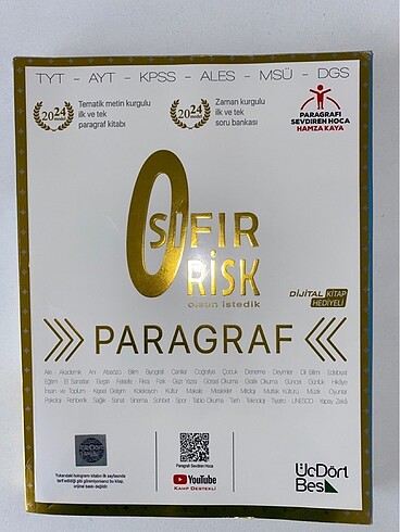 SIFIR RİSK PARAGRAF ÜÇDÖRTBEŞ